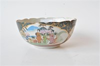 Japanese barbed rim bowl,