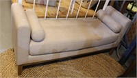 French Provincial style bedroom bench seat,