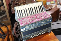 Vintage Italian piano accordion by