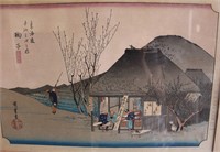 Japanese woodblock print, Utagawa Hiroshige,