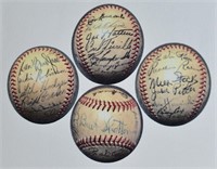 1950 Team Signed Brooklyn Dodgers Baseball JSA LOA