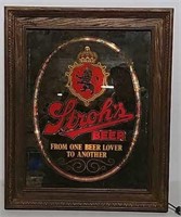 Stroh's Beer advertising mirror