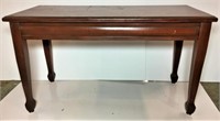 Wooden Piano Bench with Lifting Top