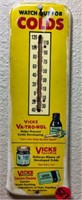 Vicks Vatronol Metal Thermometer