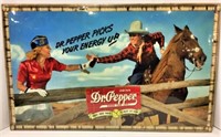 Dr. Pepper Lithograph Thirsty Cowboy