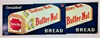 Tyler Baking Butter-Nut Bread Metal Signs