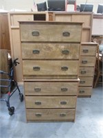 Two 3 Drawer Short Dressers