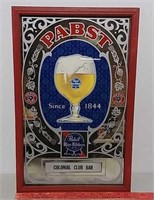 Pabst beer advertising mirror