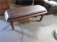 Nice Pleather Top Bench