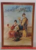 Jackson Koehler Brewery advertising piece