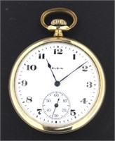 14kt Gold Elgin National B & B Royal Pocket Watch