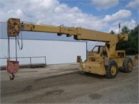 Galion Model 125 -12.5 ton rubber tired crane