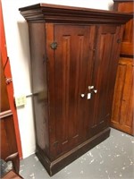 Two door pine cupboard
