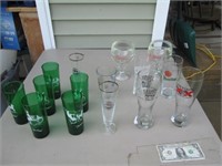 Lot Beer/Collector Glasses - Local Pickup Only