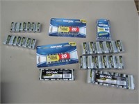 Lot of Unused Batteries
