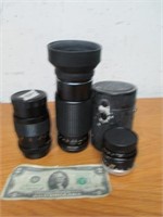 3 Lens Lot - Soligor 28mm,