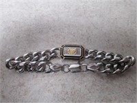Morgan Silver Ingot Bracelet