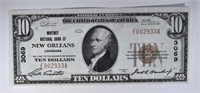 $10 TYPE 1 NATIONAL CURRENCY