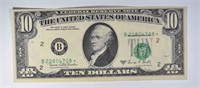 1969 C $10 FEDERAL RESERVE NOTE