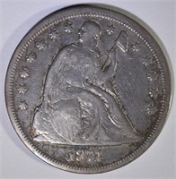 1871 SEATED LIBERTY DOLLAR  FINE