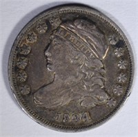 1834 CAPPED BUST DIME  XF