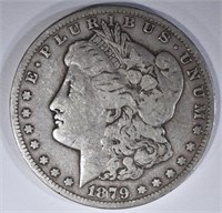 1879-CC MORGAN DOLLAR  VF