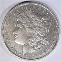 1886-O MORGAN DOLLAR  AU
