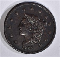 1835 LARGE CENT, VF/XF