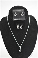 Ladies Costume Necklace & 2 Sets Earrings