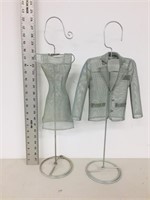 pair of doll clothes mannequin's