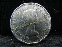 1962 Canadian Nickel