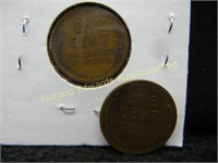 1910 and 1917 Lincoln Cents