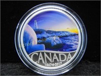 2017 Canadian 99.99 Silver Colorized $10 Coin