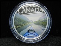 2017 Canadian 99.99 Silver Colorized $10 Coin