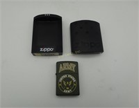 2004 United States Army Zippo Lighter Green