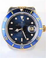 18K/Stainless Gent's Rolex Submariner Watch