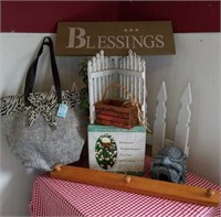 Blessings Sign, New Gazing Ball, Turtle and All
