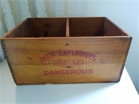 High Explosives Dynamite Crate