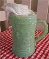 Jadeite Pitcher Mug