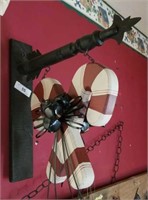 Hanging Wooden Candy Cane Display