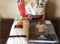 Men's Packaged Socks, Breifs and T-Shirts