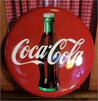 12" Coca-Cola Button