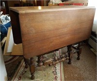 Double Drop Leaf Gate Leg Hall Stow Away Table