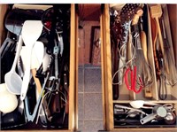 Contents of 2 Drawers, Cooking Utensils