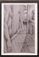 Joe Neave "Ghostly Manhood" Erotic Art Pencil
