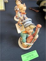 Three Hummel Figurines: All Music Related, 5" Tal