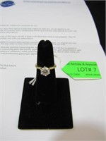 14K Yellow Gold & Diamond Solitaire Engagement Rin