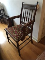 Oak Parlor Chair