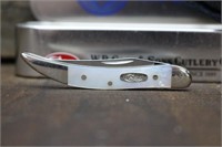 Mint Case XX Masonic Pearl Tiny Trapper Knife