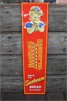Sunbeam Thermometer Sign